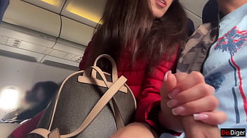 Boldly Stroking My Cock In A Crowded Cabin – Exposing Myself Mid-flight
