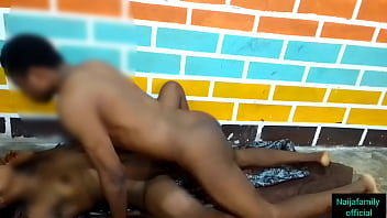 Naughty Little Nigerian Teen Gets Pounded Raw In Homemade Family Fuck Tape
