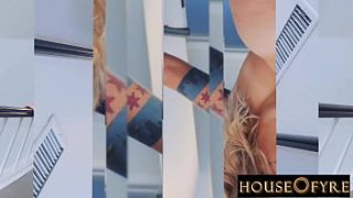 Big Oiled Booties Getting Pounded To Explosive Orgasms