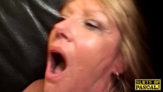 Aged British Submissive Gets Her Ass Spanked Raw And Pounded Hard