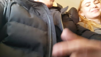 In-flight Pleasure: A Steamy Hand And Mouth Encounter