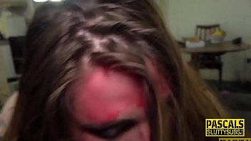 Bound And Begging, This Thick Submissive Slut Gets Her Ass Whipped Raw