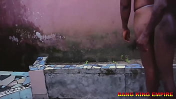 Bang King Empire’s Wild Bathroom Fuck Session With His Thirsty Cameroonian Sugar Mama – Dripping Water Teasing Her Drenched Pussy Makes It Even Hotter – Full Uncut Video On Premium Red
