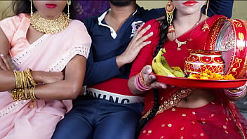 Sizzling Indian Desi Karwa Chauth Fuck Fest In Hindi