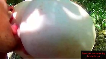 Savage Russian Stud Pounds A Fiery Mature Redhead By The Lakeside