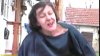 Gnarled Granny Gets Filthy In The Farmyard