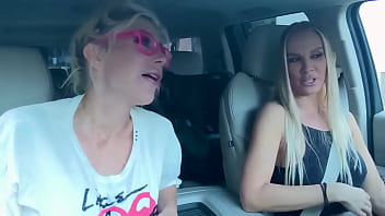 Big Tit Blonde Lesbian Strapon Fucking