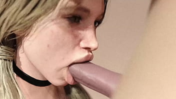 Massive Ivory Cock Devoured By Golden-haired Vixen