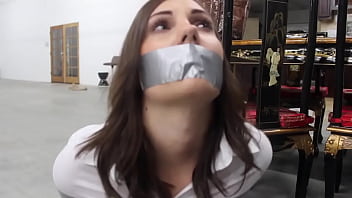 Captured Cop Cunt: Tied, Gagged, And Ready For Use