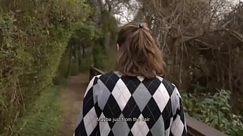 Exposed And Desperate: A Naughty Teen’s Risky Public Park Fuck Nearly Gets Her Caught