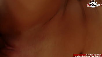 Tiny Blonde Babe With Perky Little Tits Gets A Hot Load Across Her Face