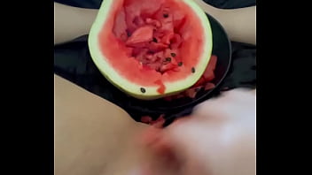 Juicy Watermelon Fucking Makes Her Cum Hard – Full Length Arab Porn With Kinky Saudi Amateur Girl – Extreme Food Fetish Action – Fruit Stuffed In Teen’s Tight Pussy – Los Angeles Usa