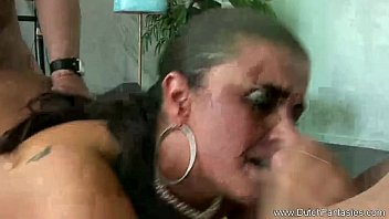 Wild Amateur Threesome Fuck